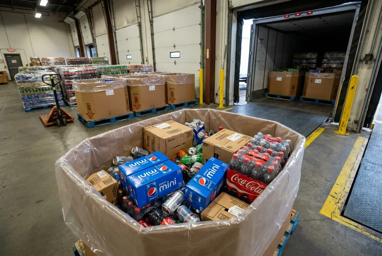 Assorted Name Brand Beverage Truckloads