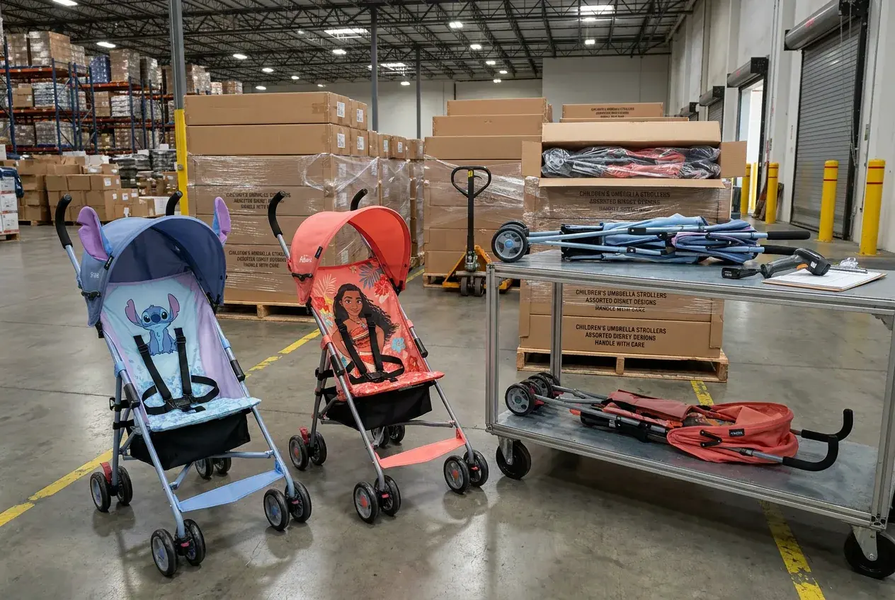 Cosco Disney Moana and Stitch Umbrella Strollers