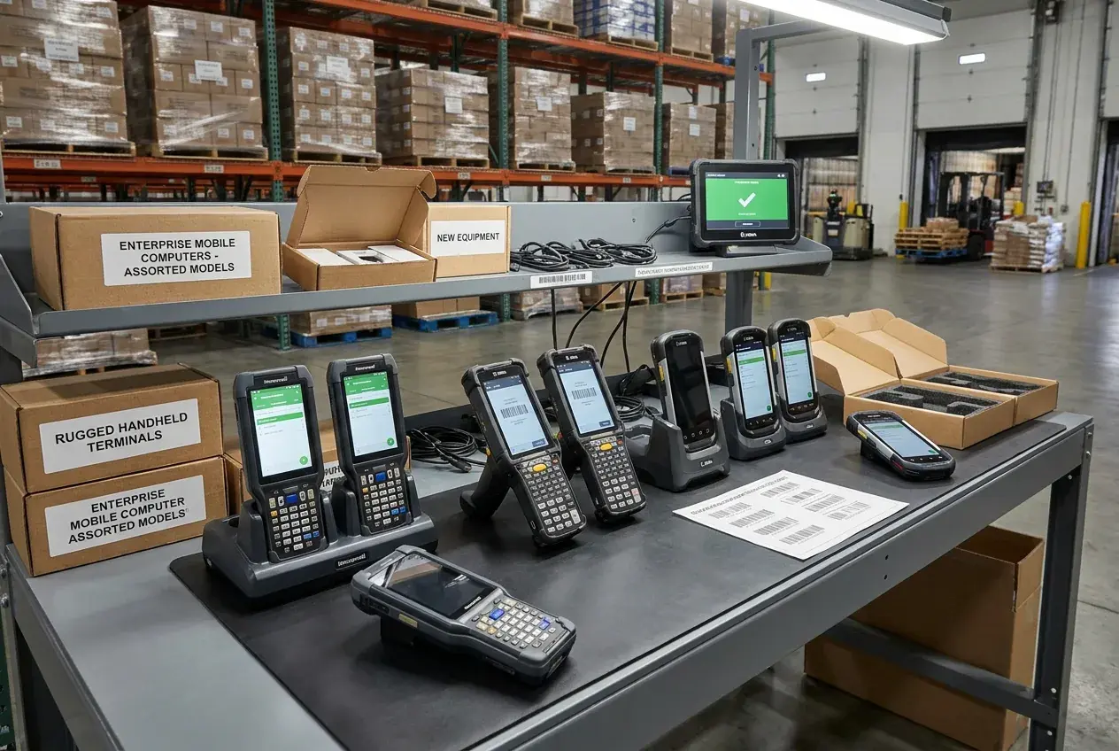 Honeywell, Zebra and Datalogic Handheld Mobile Computers