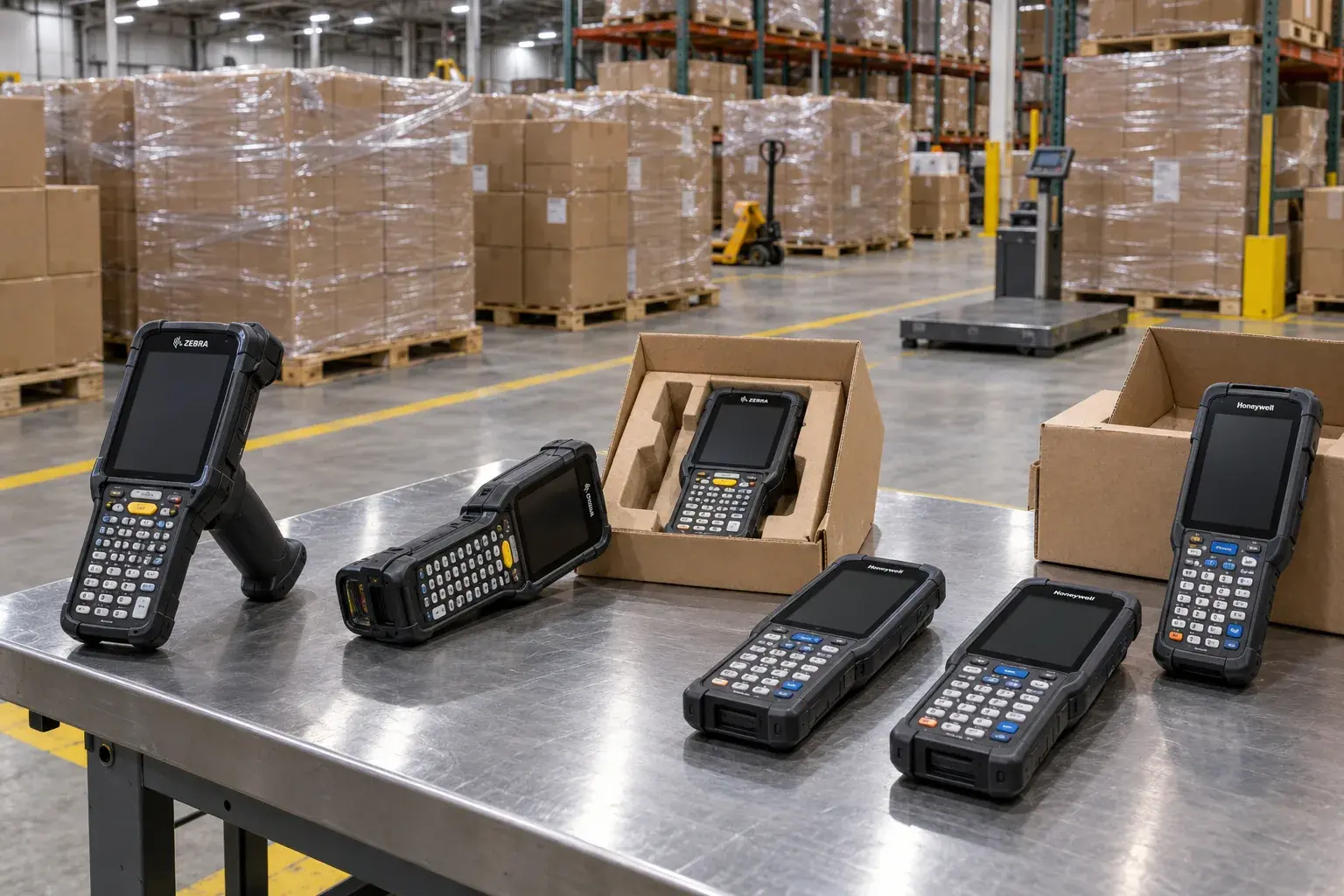 Assorted Rugged Mobile Computers and Barcode Scanning Equipment