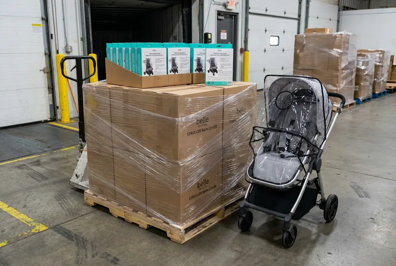 Belle Clear Stroller Rain Cover