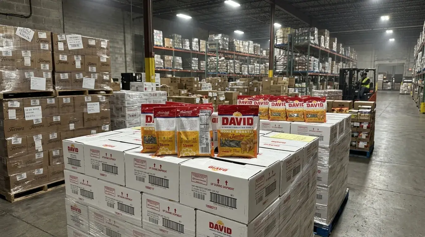 DAVID Honey Roasted Jumbo Sunflower Seeds