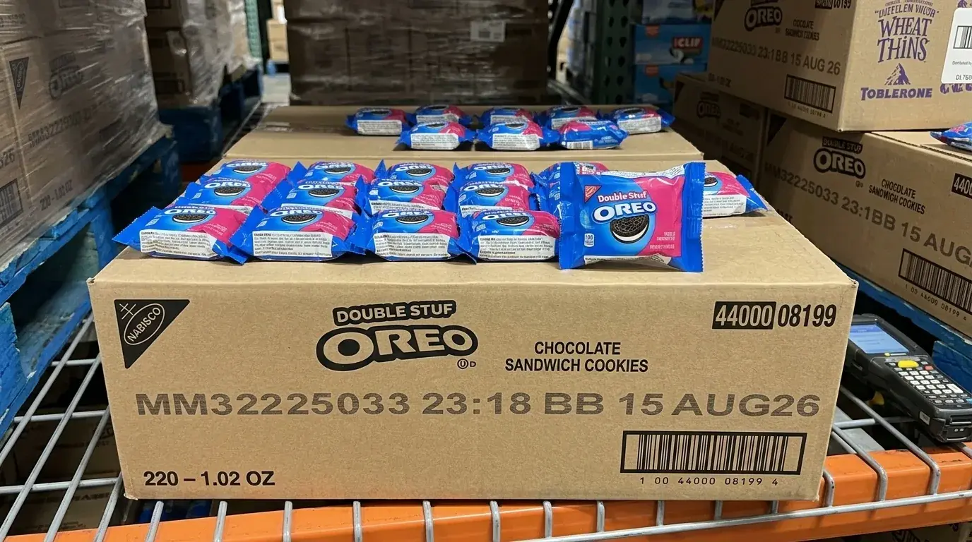 Double Stuf OREO Chocolate Sandwich Cookies