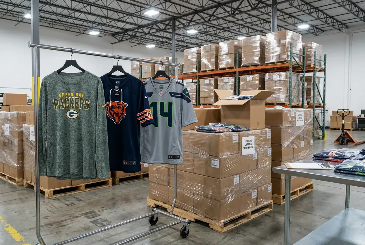 Fanatics NFL and Nike Assorted Sportswear Truckload