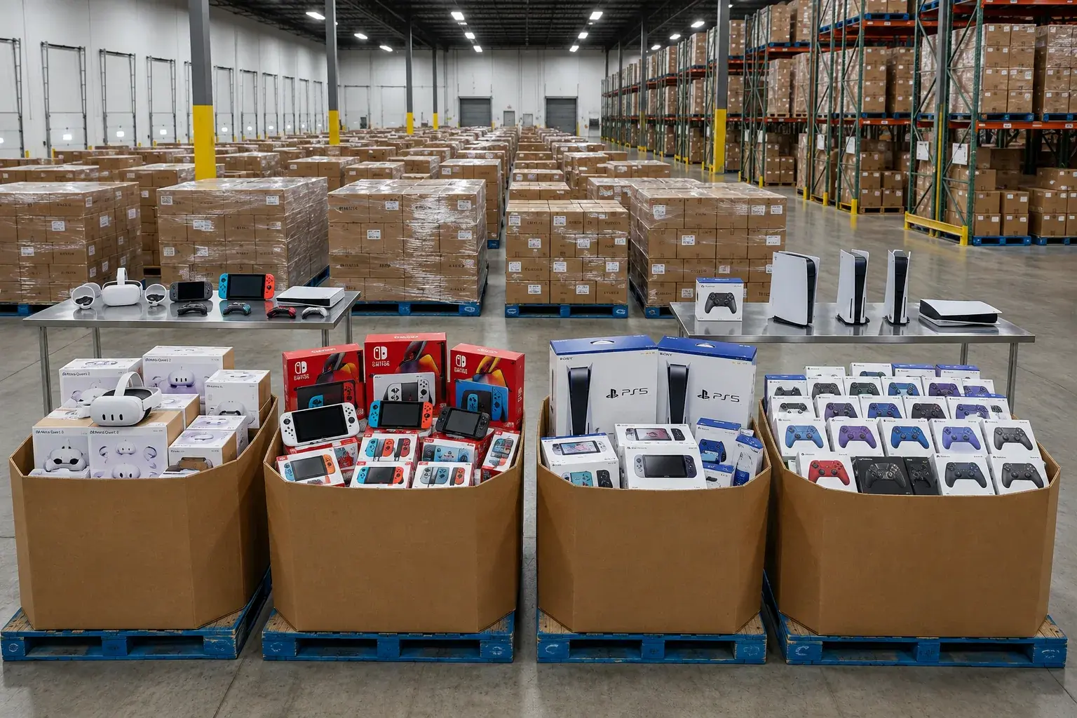 Gaming Consoles, VR & Controllers