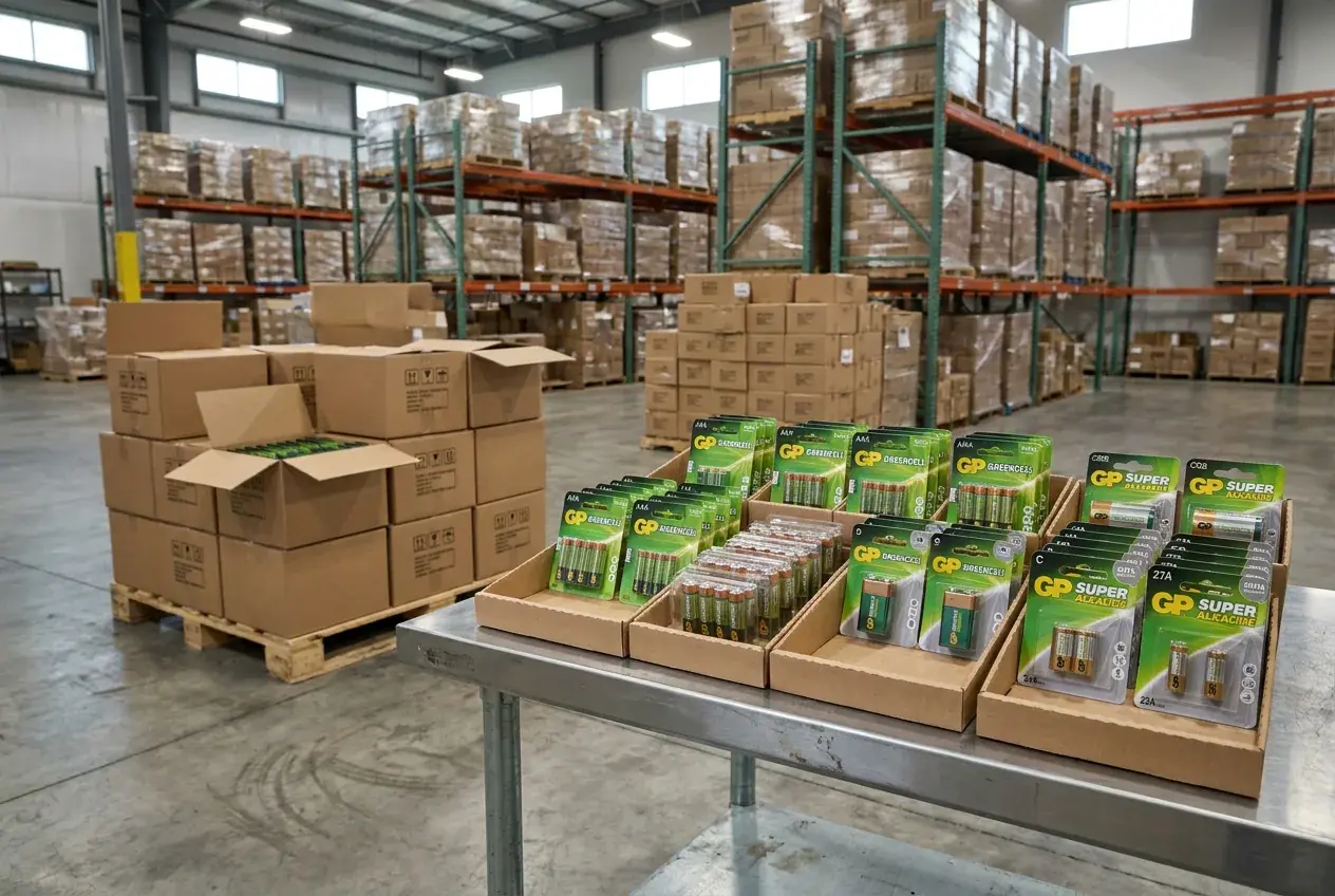 GP Greencell and Super Alkaline Batteries
