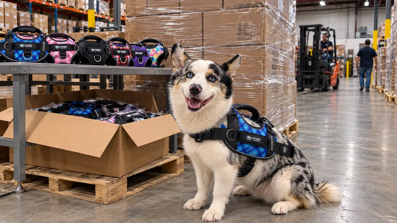 Joyride Harness Assortment — 2,000 Dog Harnesses