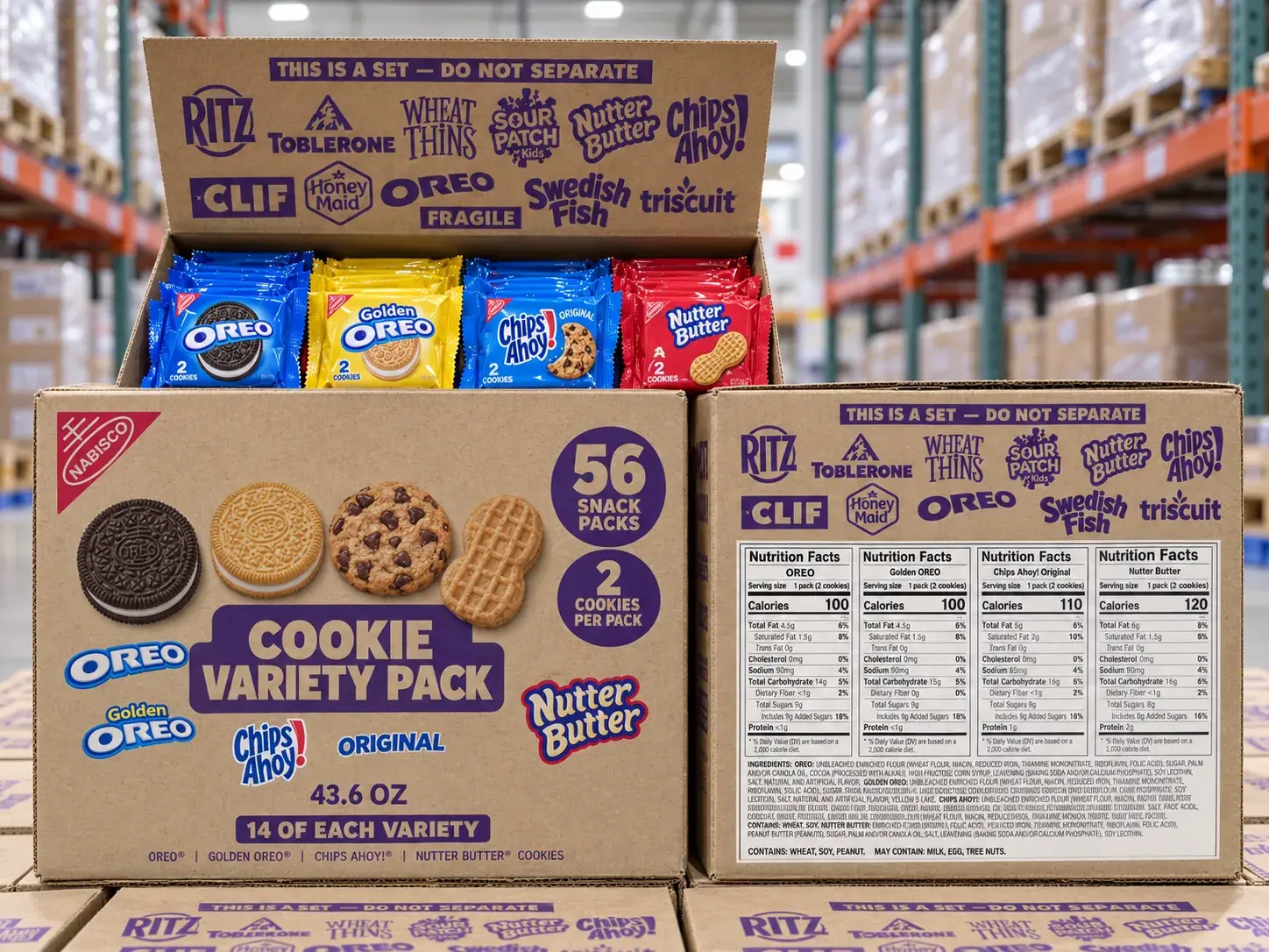 Mondelēz Cookie Variety Pack