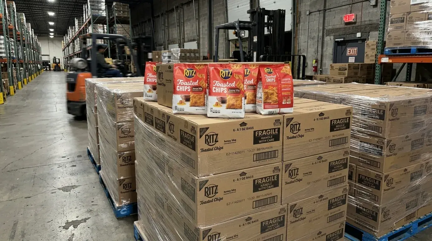 RITZ Toasted Chips Honey BBQ