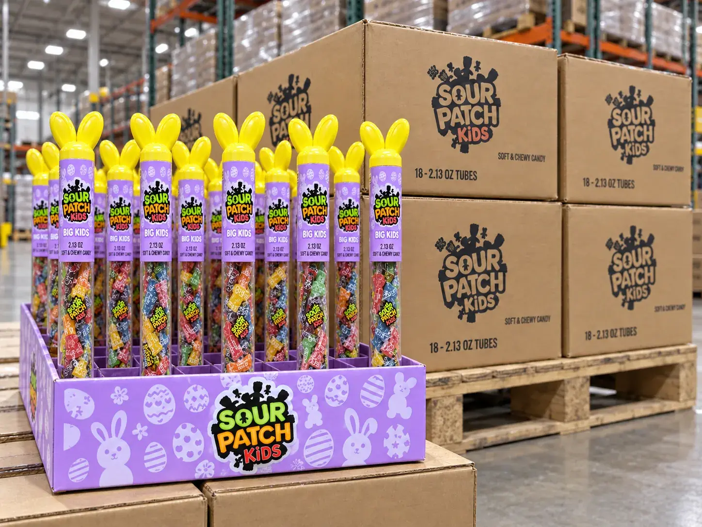 Sour Patch Kids Big Kids Easter Bunny Tubes
