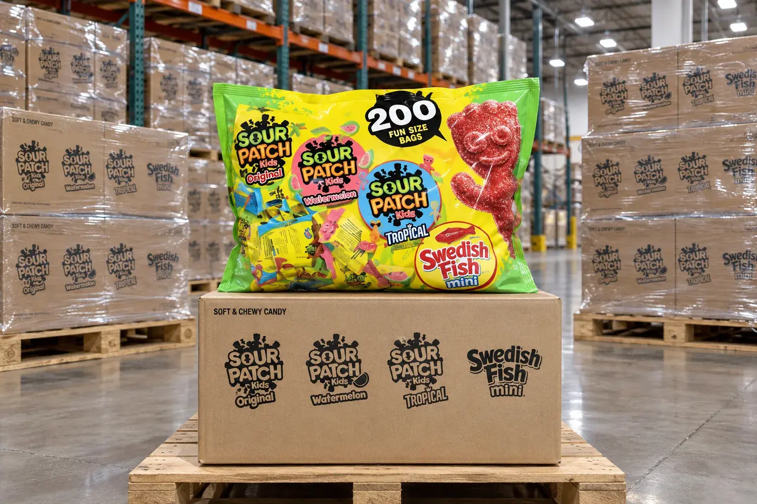 Sour Patch Kids & Swedish Fish Variety Pack