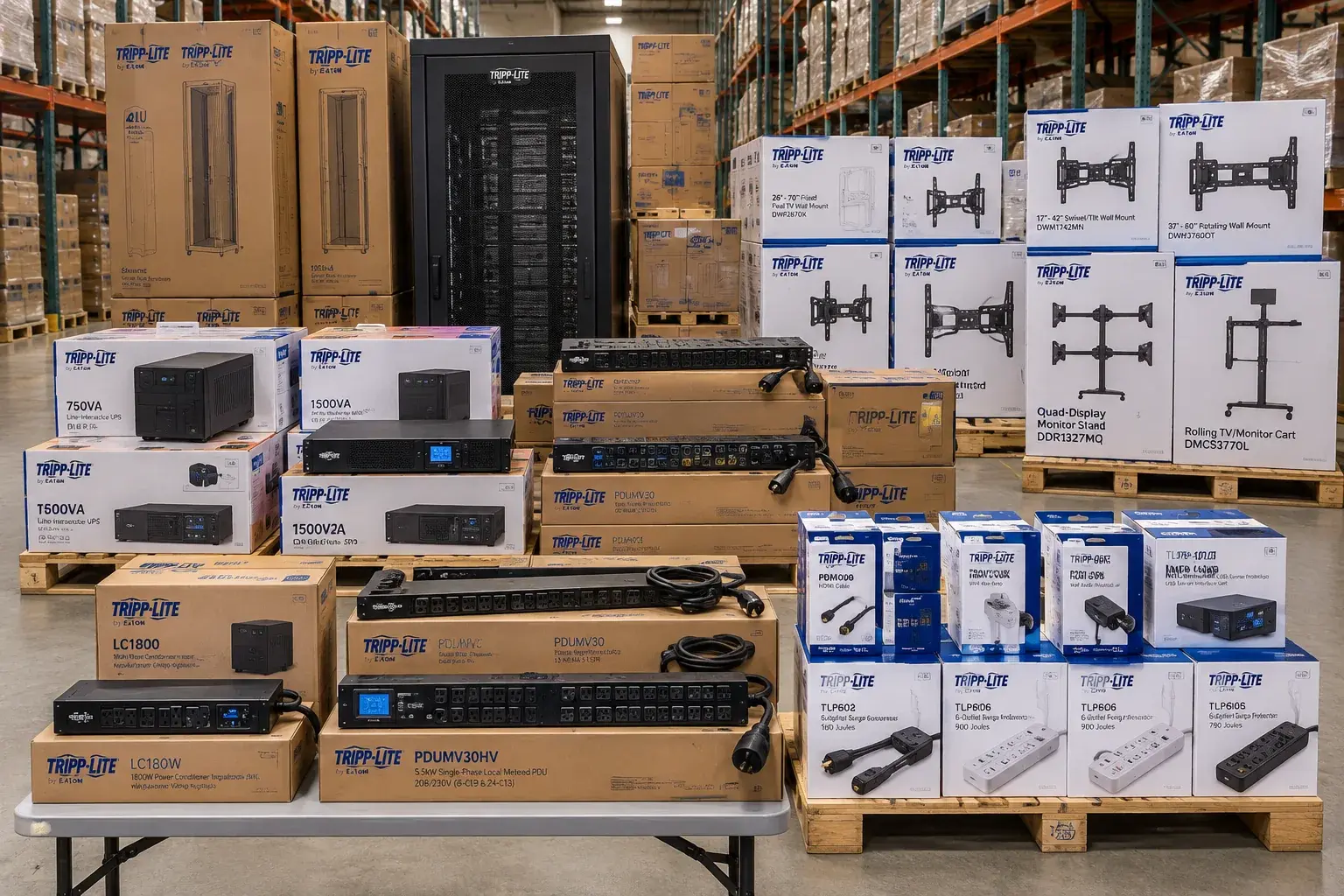 Tripp Lite by Eaton Infrastructure and AV Assortment