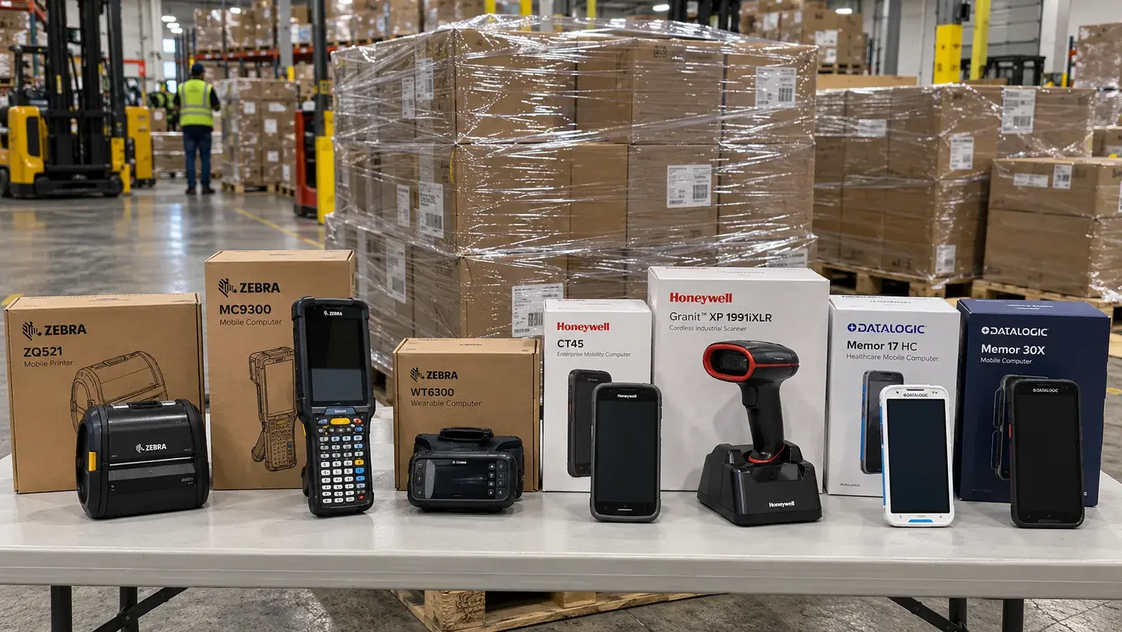 Zebra, Honeywell and Datalogic Enterprise Mobility and Data Capture Assortment